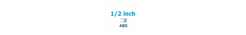 1/2 inch ABS